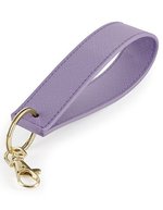 BagBase Boutique Wristlet Schlüsselanhänger aus PU-Leder – Lilac