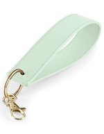 BagBase Boutique Wristlet Schlüsselanhänger aus PU-Leder, Dusky Pink 13 x 2.6 cm, BG747 – Soft Mint