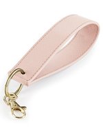 BagBase Boutique Wristlet Schlüsselanhänger aus PU-Leder, Dusky Pink 13 x 2.6 cm, BG747 – Soft Pink