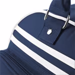 BagBase Sac de bowling Retro avec poignées, Black/White 44 x 31 x 25 cm, BG75 – image 5