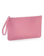 BagBase Boutique Accessory Pouch aus PU-Leder – Dusky Pink