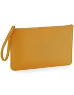 BagBase Boutique Accessory Pouch aus PU-Leder, Coral 26 x 17 cm, BG750 – Mustard
