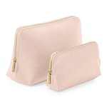 BagBase Boutique Accessory Case aus PU-Leder, Soft Grey M (18 x 11 x 4.5 cm), BG751 – Bild 4