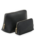 BagBase Boutique Accessory Case aus PU-Leder – Black