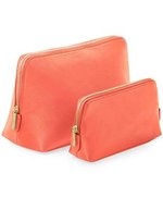 BagBase Boutique Accessory Case aus PU-Leder – Coral