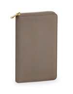 BagBase Boutique Reise-Schmucketui in Lederoptik, Oyster 24 x 14 x 6 cm, BG757 – Taupe