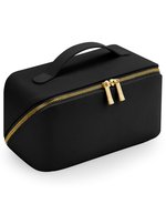 BagBase Boutique Flaches Accessoire-Case aus PU – Black