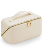 BagBase Boutique Flaches Accessoire-Case aus PU – Oyster