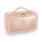 BagBase Kulturtasche mit Sichtfenster und Reißverschluss, Black 26 x 16 x 9 cm, BG764 – Bild 1