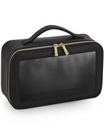 BagBase Kulturtasche mit Sichtfenster und Reißverschluss, Black 26 x 16 x 9 cm, BG764 – Bild 2