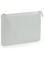 BagBase Boutique Dokumentenmappe aus PU-Leder – Soft Grey