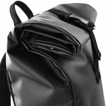 BagBase Sac à dos Roll-Top noir en bâche, Black 26 x 43 x 13 cm, BG815 – image 6