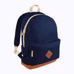 BagBase Sac à dos Heritage polyester 600D noir/marine – French Navy