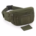 BagBase MOLLE Utility Waist Bag Black/Grey, Black 28 x 17 x 10 cm, BG842 – image 5