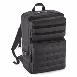 BagBase MOLLE Tactical 25L Rucksack mit Taschen, Black 30 x 45 x 22 cm, BG848 – Bild 3