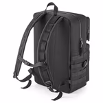 BagBase MOLLE Tactical 25L Rucksack mit Taschen, Black 30 x 45 x 22 cm, BG848 – Bild 4