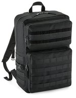 BagBase MOLLE Tactical 25L Rucksack mit Taschen – Black