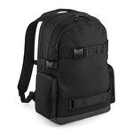 BagBase Old School Boardpack mit Laptopfach, Black 36 x 46 x 16 cm, BG853 – Bild 3