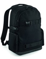 BagBase Old School Boardpack mit Laptopfach – Black