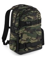 BagBase Old School Boardpack mit Laptopfach – Jungle Camo
