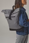 BagBase Roll-Top Laptop Backpack made of 600D Polyester, Black 32 x 44 x 13 cm, BG855 – image 2