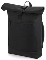 Roll-Top Backpack – Black