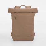 BagBase Recycelter Roll-Top Rucksack mit Laptop-Fach, Beige 50 x 40 x 13 cm, BG870 – Bild 5