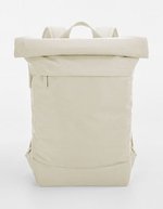 Simplicity Roll-Top Backpack – Beige