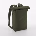 BagBase Recycled Roll-Top Backpack with Laptop Compartment, Pine Green 43 x 34 x 11 cm, BG871 – image 3