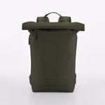 BagBase Recycled Roll-Top Backpack with Laptop Compartment, Pine Green 43 x 34 x 11 cm, BG871 – image 5