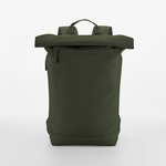 BagBase Zaino Roll-Top Riciclato con Scomparto Laptop, Pine Green 43 x 34 x 11 cm, BG871 – Bild 5