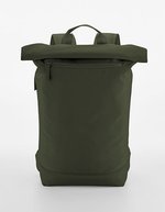 BagBase Recycelter Roll-Top Rucksack mit Laptopfach – Pine Green