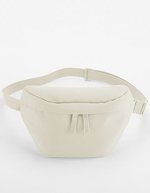 BagBase Recycelte Hüfttasche mit verstellbarem Riemen, Beige 25 x 16 cm, BG875 – Bild 2
