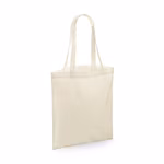 BagBase Sublimation Shopper made of 100% Polyester, Natural 37.5 x 41.5 cm, BG901 – image 3