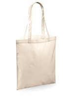BagBase Sublimation Shopper aus 100% Polyester – Natural