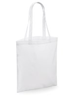 BagBase Sublimation Shopper aus 100% Polyester – White