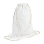 BagBase Sublimations-Gymsack mit Kordelzug, Natural 28.5 x 41 cm, BG910 – Bild 3