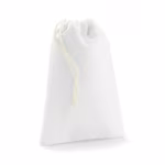 BagBase Sublimation Stuff Bag with Drawstring, White L (28.5 x 41 cm), BG915 – image 3