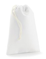 BagBase Sublimation Stuff Bag mit Kordelzug – White