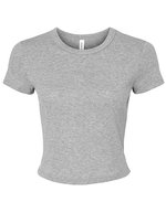 Women´s Micro Rib Baby Tee – Athletic Heather