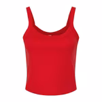 Bella+Canvas Cropped Spaghetti Top made of Cotton, Athletic Heather XS, BL1012 – image 3