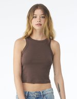 Bella+Canvas Micro Rib Racer Tanktop für Damen, Athletic Heather XS, BL1019 – Bild 1