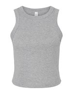 Women´s Micro Rib Racer Tank – Athletic Heather
