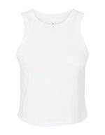 Bella+Canvas Micro Rib Racer Tanktop für Damen, Athletic Heather XS, BL1019 – Unito Bianco Miscela