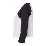 Bella+Canvas Micro Rib 3/4 Raglan T-Shirt for Women, Athletic Heather/Black XS, BL1200 – image 5