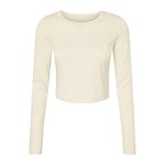 Bella+Canvas Langarm Baby Tee Micro Rib für Damen, Solid Natural Blend L, BL1501 – Bild 1