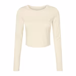 Bella+Canvas Langarm Baby Tee Micro Rib für Damen, Solid Natural Blend L, BL1501 – Bild 3
