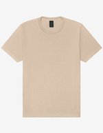 Unisex Heavyweight Washed Tee – Khaki