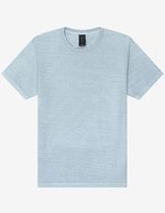 Unisex Heavyweight Washed Tee – Light Washed Denim