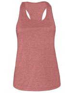 Bella+Canvas Racerback Tanktop aus Airlume-Baumwolle, Athletic Heather S, BL6008 – Heather Mauve